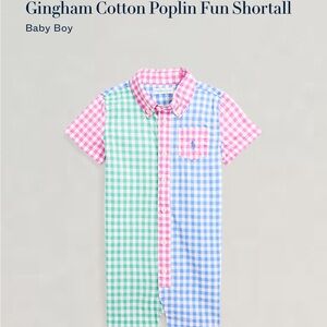 Ralph Lauren baby boy rumper